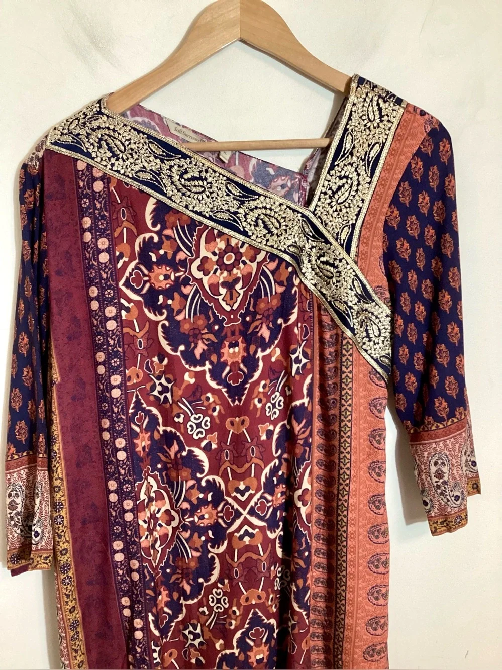 Soft Surroundings Cindra Maxi Dress Size PL